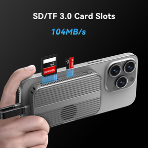 Carcasa Magnética para SSD, Hub USB C 6 en 1, Estación <span class=keywords><strong>de</strong></span> Acoplamiento para iPhone 16 Max, Accesorio <span class=keywords><strong>con</strong></span> Almacenamiento <span class=keywords><strong>de</strong></span> Video ProRes, Adaptador NVMe <span class=keywords><strong>de</strong></span> 10 Gbps - Product Image 4