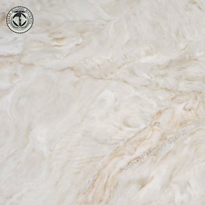 Nhà máy trực tiếp màu be Taj Mahal 2cm 3cm Độ dày <span class=keywords><strong>Composite</strong></span> đá cẩm thạch cao cấp thạch anh <span class=keywords><strong>worktop</strong></span> - Product Image 4