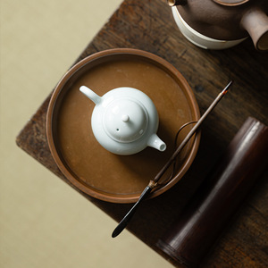Guanlan Yingqing Porcelain Teapot Round With Lid Kung Fu <b>Tea</b> <b>Set</b> Home <b>Tea</b> Maker - Product Image 3