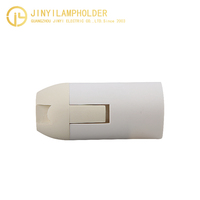Support de lampe blanc en plastique 2A 250V E14 douille de lumière pour les raccords de lampe murale de plafonnier