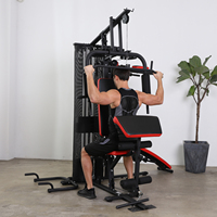 Équipement de musculation à domicile avec machine Smith pour l'entraînement de force et la musculation - Multi-gym en métal