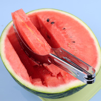 Multifunctionele roestvrijstalen fruit snijder, moeiteloze watermeloensnijder voor keuken gadgets