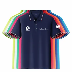 Design Herren-T-Shirt Sicherheit Finden Sie eine Kleidung Hersteller Golf Herrenhemden individuelles Sticklogo