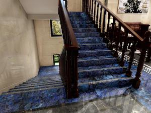 Wunderbare blaue Granit-große Platten Beliebte Verwendung für Wand-und Bodenfliesen und Treppen - Product Image 5