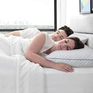 <span class=keywords><strong>Almohada</strong></span> de cama doble mediana, <span class=keywords><strong>almohada</strong></span> firme ajustable de espuma viscoelástica triturada para durmientes de lado a vientre - Product Image 6