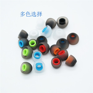 Puntas de silicona universales de doble color, ajuste suave para auriculares con cable Sennheiser, Sony, Philips - Product Image 1