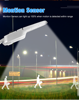 En stock aux États-Unis, en UE et au Canada, éclairage LED pour rue 75W 105W 150W, RoHS LM80 IES, capteur photocellule, corps en alliage d'aluminium, indice de protection IP66 disponible