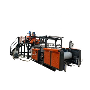 PE LDPE LLDPE co-rotation parallèle double vis automatique extrudeuse de <span class=keywords><strong>film</strong></span> étirable PLC moteur boîte de vitesses haute capacité fabrication de films - Product Image 2