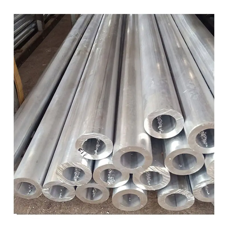 7046 32Mm Paroi Mince 1070 2024 3003 6061 6063 7075 T6 5083 Flexible Carré Rond En Alliage D'aluminium Tuyau Tube