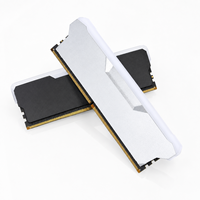 Module de RAM DDR5 RGB 32 Go 4800 MHz pour ordinateur de bureau, dissipateur thermique en aluminium pour PC de jeu, haute performance, overclocking, garantie de 3 ans