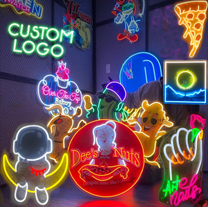 Custom Logo Personalized LED Neon Signs for Business Use AC Powered for Office Shop Bar Salon Wedding & Buildings - Product Image 2