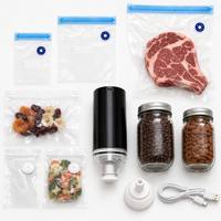 Scelleuse alimentaire portative sans fil rechargeable par USB, mini pompe à air électrique pour bocaux et sacs, idéale pour la conservation des aliments en cuisine