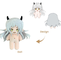 Fabricant d'équipement d'origine Personnalisé 5cm 10cm 15cm 20cm Broderie Étoile de Mer Personnalisée Peluche Personnage Humain Poupée en Peluche Fabricant de Jouets