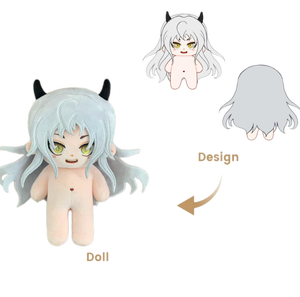 OEM Custom 5cm 10cm 15cm 20cm ricamo stella marina su misura fatto di peluche personaggio umano imbottito giocattolo - Product Image 5