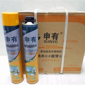 <span class=keywords><strong>Mousse</strong></span> isolante en <span class=keywords><strong>polyuréthane</strong></span> expansé à un composant, haute <span class=keywords><strong>densité</strong></span>, colorée, SUNYO, pour la construction et la menuiserie - Product Image 4
