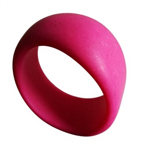New Best Fancy Pink Silicone Bangle <b>Bracelet</b> Unique Unisex Casual Sporty Style Design Fashion Jewelry Gifts with Woman - Product Image 4