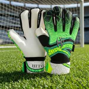 High Quality Custom Professional Protective Football Soccer Goalkeeper Gloves Wholesaler Pakistan Goalkeeper Gloves - Product Image 2