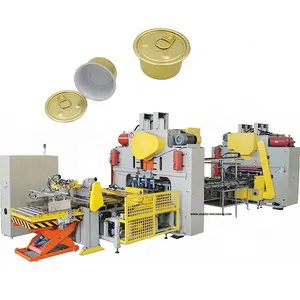 Top selling automatic tin can making machine for canned pet food packing production line