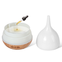 Diffuseur d'arômes USB OEM, diffuseur d'huiles essentielles, humidificateur ultrasonique silencieux, éclairage LED, minuterie, télécommande, utilisation à domicile ou à l'hôtel, grande capacité