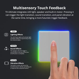Sonoff T5 US 120 1C 2C 3C 4C Smart <strong>Wall</strong> <strong>Light</strong> <strong>Switch</strong> Access Smart Home Via Ewelink Wifi Alexa Google Home PC Material 240V Max. - Product Image 6