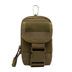 Sac tactique extérieur CB10 pour téléphone portable, capacité 2 téléphones, avec anneau de fixation pour ceinture, logo personnalisé détachable - Product Image 2