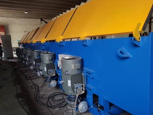 เครื่องดึงลวดสปริงหลายเส้นควบคุม PLC ความเร็วสูงใช้งานง่ายพร้อมเตาหลอมลวดสีดำ - Product Image 4