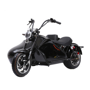 Scooter Eléctrico de Tres Ruedas Económico con Sidecar, GPS, Plegable, Resistente al Agua, Batería de Litio, Autonomía de 60-100 km - Product Image 1
