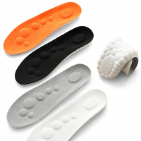 Semelles intérieures ajustables pour hommes et femmes, avec supports de voûte plantaire en silicone amortissants, imprimées sur mesure, pour athlètes, confortables pour les chaussures de sport