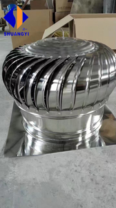 Gran Stock de Ventiladores de Techo Impulsados por el Viento, Resistentes al Agua y a la Corrosión, de Acero Inoxidable 304, de 500 mm, 600 mm, 20'', 24'' - Product Image 5
