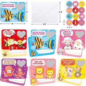 Cartes <span class=keywords><strong>de</strong></span> la Saint-<span class=keywords><strong>Valentin</strong></span>, blagues amusantes à gratter pour les enfants, cadeau <span class=keywords><strong>de</strong></span> classe pour l'échange <span class=keywords><strong>de</strong></span> cadeaux <span class=keywords><strong>de</strong></span> la Saint-<span class=keywords><strong>Valentin</strong></span> - Product Image 3