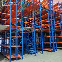 Plateforme industrielle en acier à plusieurs niveaux pour le stockage de marchandises
