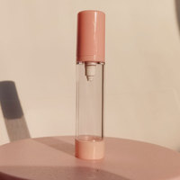 Mini bouteille de parfum à pompe sans air 5ml 10ml 15ml conteneur de lotion de sérum en plastique mince vide pour crème pour le visage