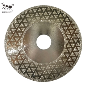 Disco <span class=keywords><strong>de</strong></span> Corte <span class=keywords><strong>de</strong></span> Vidrio LITTLE ANT <span class=keywords><strong>de</strong></span> 125 mm (5 Pulgadas), Hoja <span class=keywords><strong>de</strong></span> Sierra <span class=keywords><strong>de</strong></span> Diamante Electrochapada Avanzada para Corte Rápido <span class=keywords><strong>de</strong></span> Piedra Compuesta - Product Image 1