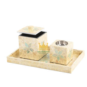 ชุดกล่องไม้หอมบาคูร์ บิวติฟูล มาร์เธอร์ เพิร์ล มูบัคฮาร์ ทำด้วยมือ เป็นมิตรกับสิ่งแวดล้อม 100% ธรรมชาติ สำหรับจุดธูปบำบัด ผลิตในเวียดนาม สำหรับเดือนรอมฎอน - Product Image 1