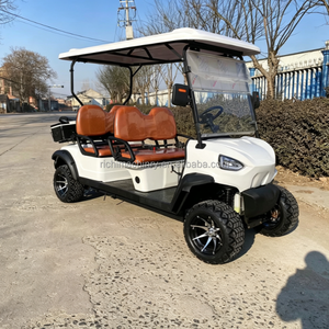 Voitures de golf électriques au lithium 72V avec véhicule utilitaire électrique et chariot électrique à 4 roues pour entrepôt privé - Product Image 2