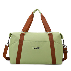 Vente directe d'usine : Sac de voyage et de sport grande capacité en tissu, tendance, créatif, simple et personnalisable - Product Image 6
