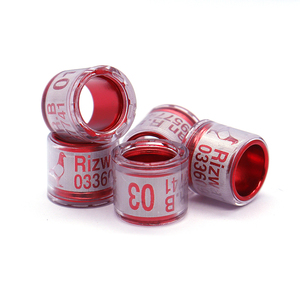 Aangepaste Homing Postduif Voetbanden Duivenringen Vlag Met Kleurrijke Naam Telefoonnummer Duivenrace Producten Japan - Product Image 1