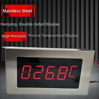 Ruang Pendingin Beku Industri Aplikasi Pipa Industri Sensor Probe HT-01/HT-02 Termometer Digital Pengukur Suhu