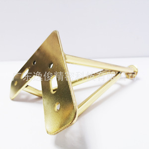 Gold Zinc Alloy <b>Sofa</b> Legs Heavy Duty Furniture <b>Support</b> For Living Room Modern Industrial Design - Product Image 4