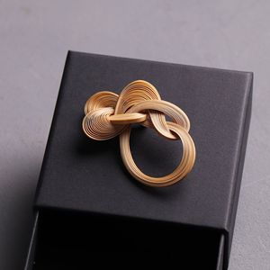 Bamboo Woven Corsages Handmade Floral Fashion Accessories Natural Material Gift For Ethnic Style Jewelry - Product Image 2