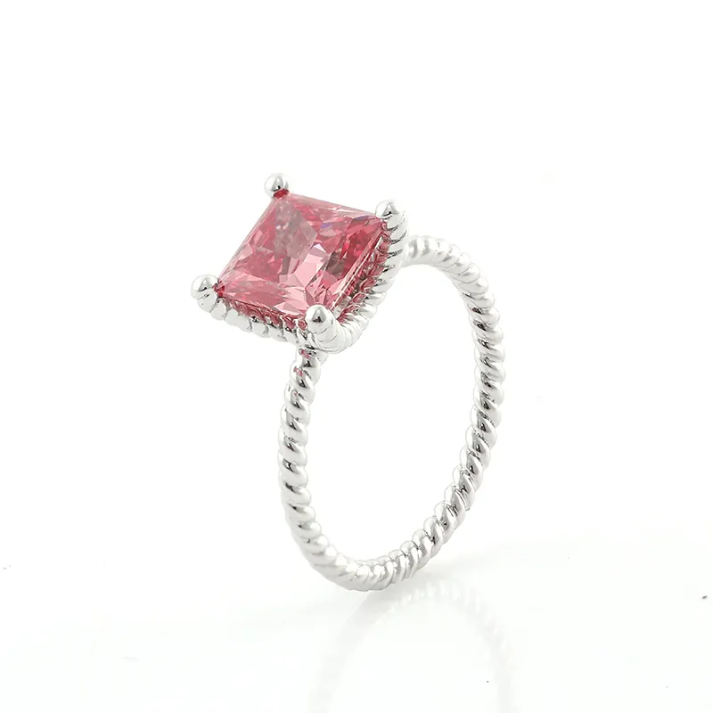 Provence Jewelry Lab Grown Pink Diamond Emerald Cushion Radiant Cut Jewelry making Beautiful Luxury Diamond