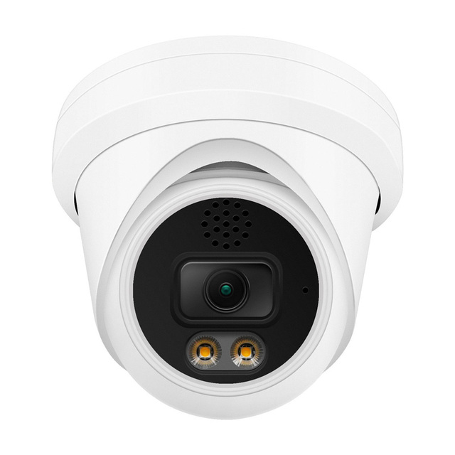 Factory Turret 4K(8MP) AI Detection,Smart Dual Light,Microphone POE IP Security Camera,Outdoor IP67 Waterproof Network Camera