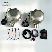 JTLD Amplificateur de son d'échappement électronique universel professionnel de haute qualité Pro en acier inoxydable avec haut-parleurs actifs et application pour smartphone