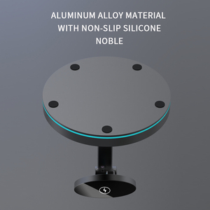 Chỉ Liên Kết 2-Trong-1 Từ Kép Không Dây 15W Nhanh Chóng Sạc Loại C Poly Vòng Nam Châm Đứng Cho Văn Phòng Sử Dụng Nhà Nhiệt Độ Cho Điện Thoại - Product Image 6