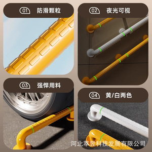 Cuiyu Stainless Steel Wall Handrail 300kg Load Anti-Slip For Elderly Safety Rail Bathroom Stair Use - Product Image 3