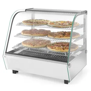 Wholesale Commercial Counter Top Pie Pastry Warmer Showcase Food Warming Display Hot Display