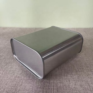 Latas Cuadradas de Metal para Café en Grano de 250g, L115*W60*H135mm, con Tapa de Rosca, Envase Rectangular de Hojalata para Alimentos - Product Image 6