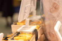 Porte-étiquettes d'étiquettes de prix numériques pour supermarché Bande de prix en plastique au détail Talker d'étagère électronique