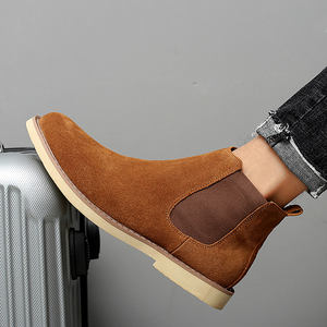 Stivaletti <span class=keywords><strong>Chelsea</strong></span> alla Caviglia <span class=keywords><strong>da</strong></span> <span class=keywords><strong>Uomo</strong></span> di Qualità Originale e <span class=keywords><strong>Stivali</strong></span> <span class=keywords><strong>da</strong></span> Lavoro in Pelle <span class=keywords><strong>da</strong></span> <span class=keywords><strong>Uomo</strong></span> all'Ingrosso dalla Fabbrica - Product Image 6