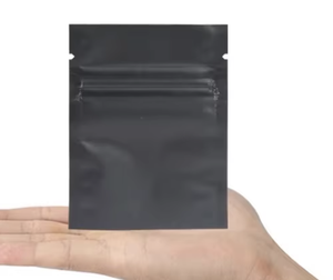 Kantong plastik aluminium Foil plastik dapat digunakan kembali jumlah kecil dengan tas ritsleting kecil segel panas dan fitur dapat ditutup ulang - Product Image 3